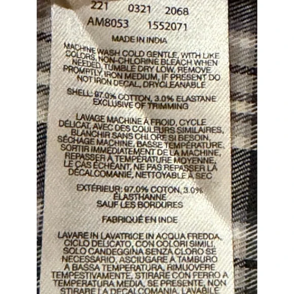 Columbia Men's Vapor Ridge III Long Sleeve Plaid Shirt - Medium, Black/Gray - Picture 4 of 4